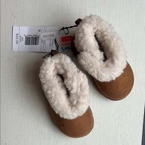 NWT - Carter's Tan and Cream Baby Boots size 3
